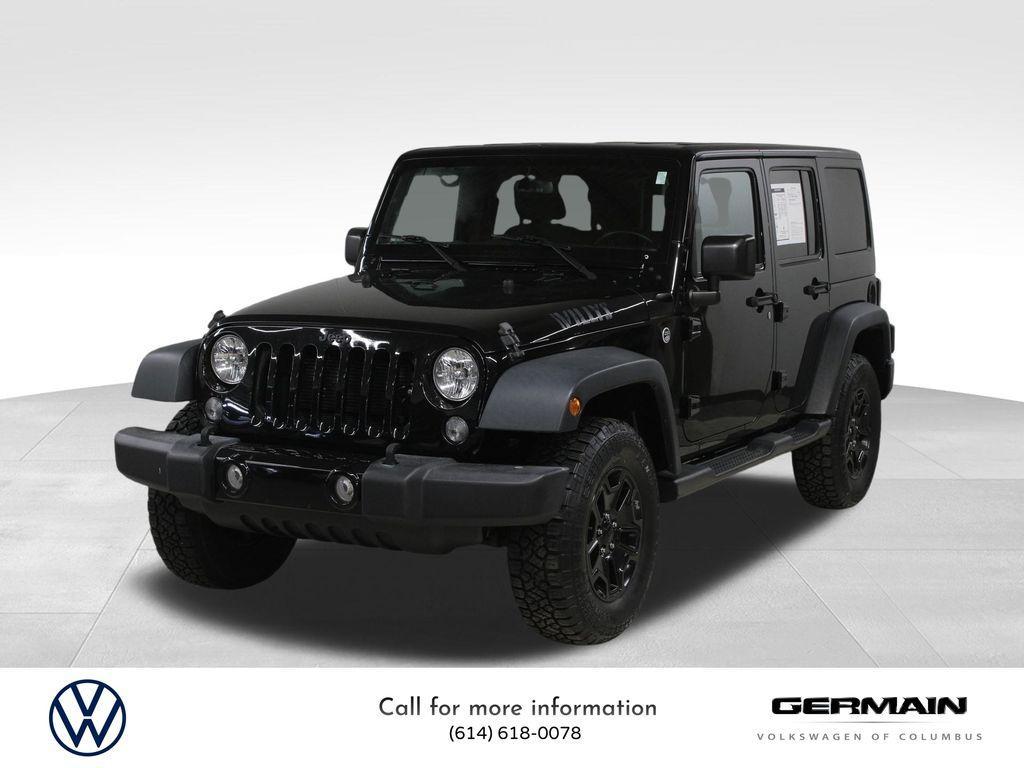 used 2016 Jeep Wrangler Unlimited car, priced at $17,895