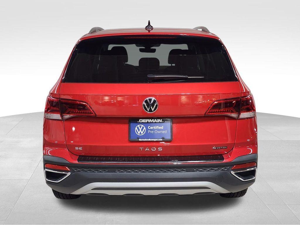 used 2024 Volkswagen Taos car, priced at $24,266