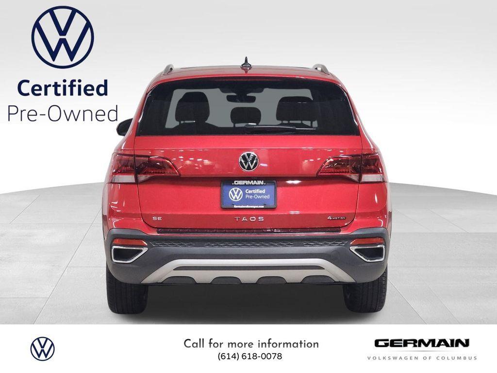 used 2024 Volkswagen Taos car, priced at $24,266