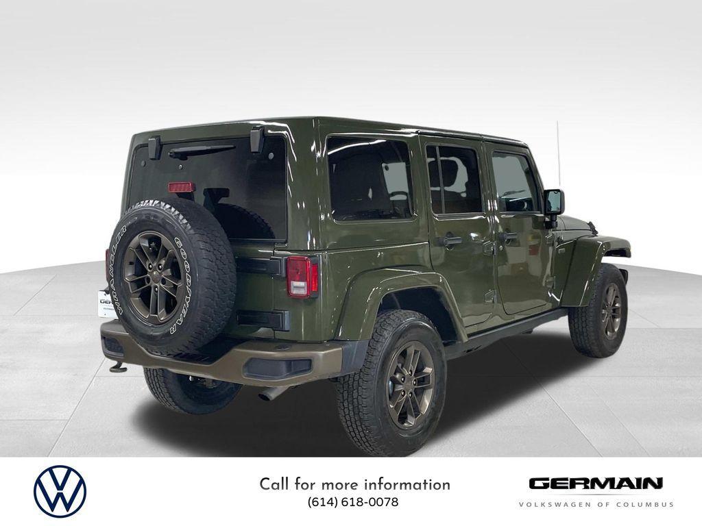 used 2016 Jeep Wrangler Unlimited car, priced at $19,995