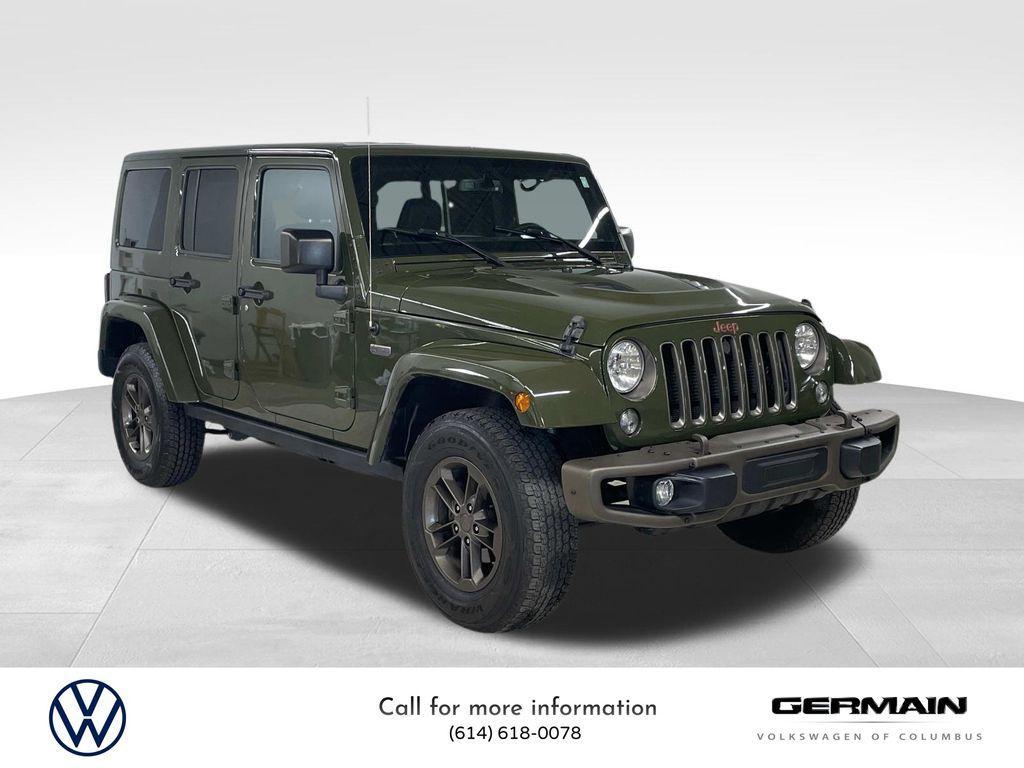 used 2016 Jeep Wrangler Unlimited car, priced at $19,995