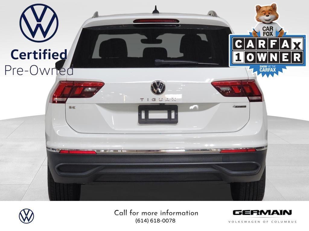 used 2022 Volkswagen Tiguan car, priced at $21,832