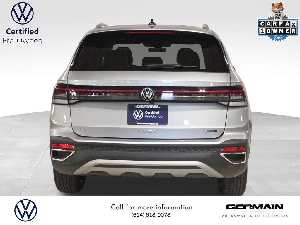 used 2025 Volkswagen Taos car, priced at $28,429