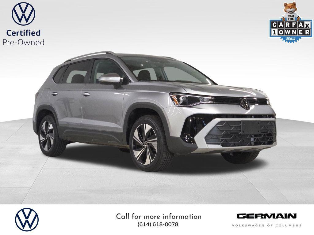 used 2025 Volkswagen Taos car, priced at $28,429