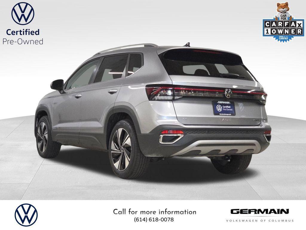 used 2025 Volkswagen Taos car, priced at $28,429