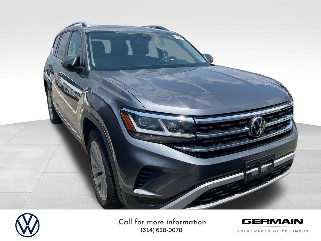 used 2021 Volkswagen Atlas car, priced at $25,998