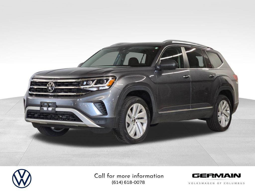used 2021 Volkswagen Atlas car, priced at $25,349