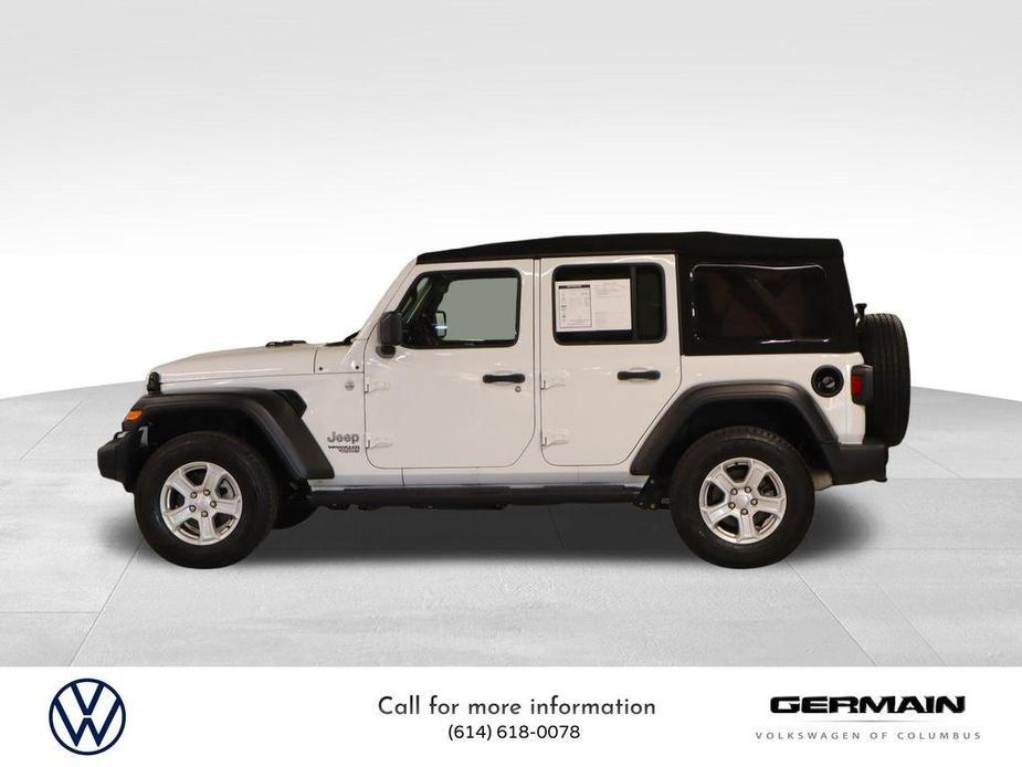 used 2021 Jeep Wrangler Unlimited car, priced at $27,750