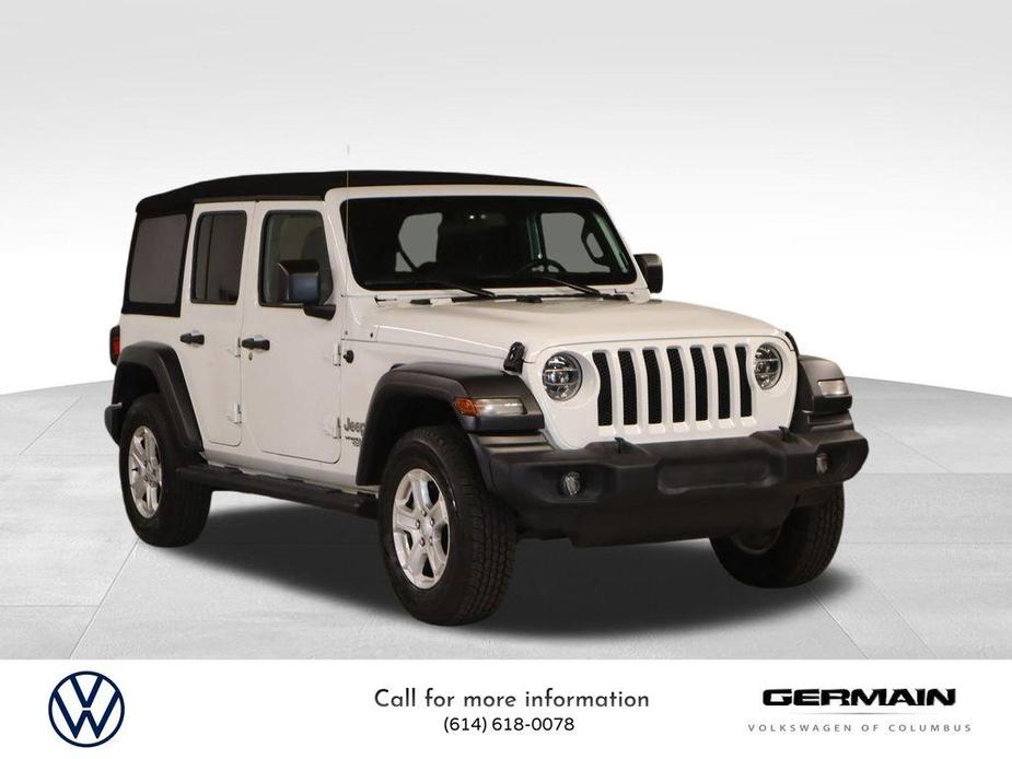 used 2021 Jeep Wrangler Unlimited car, priced at $27,750