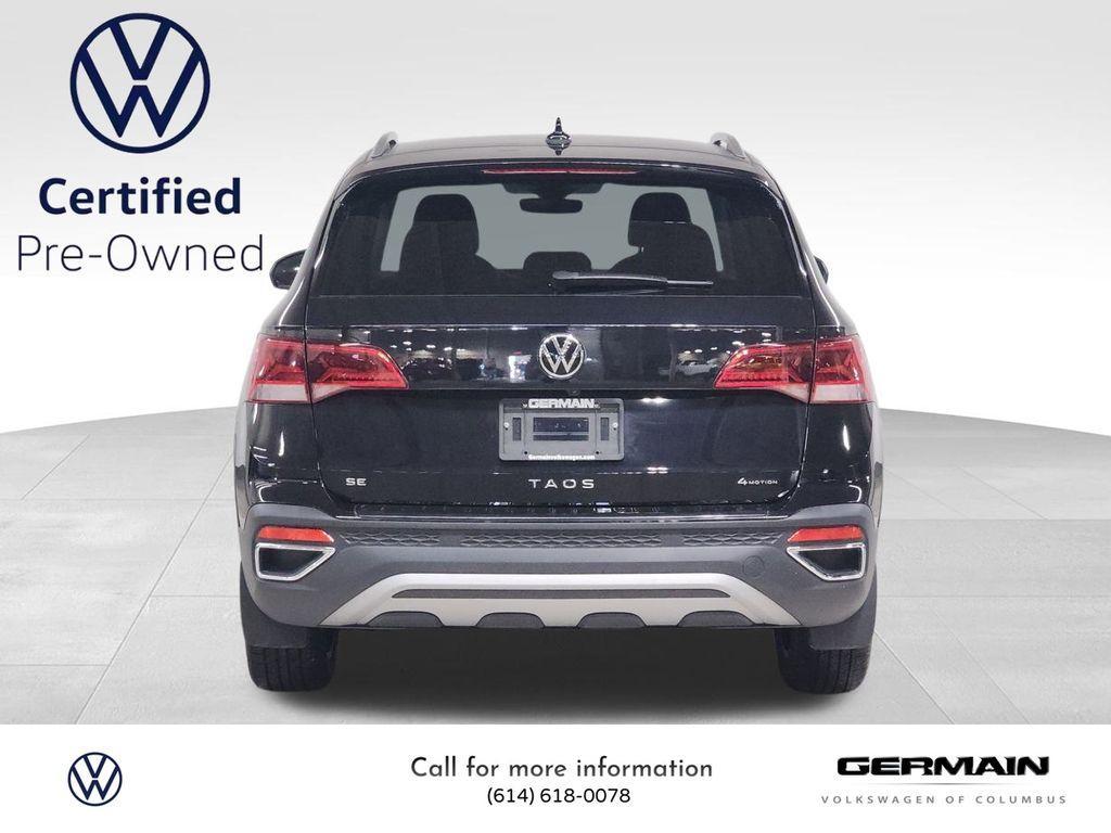 used 2024 Volkswagen Taos car, priced at $24,357