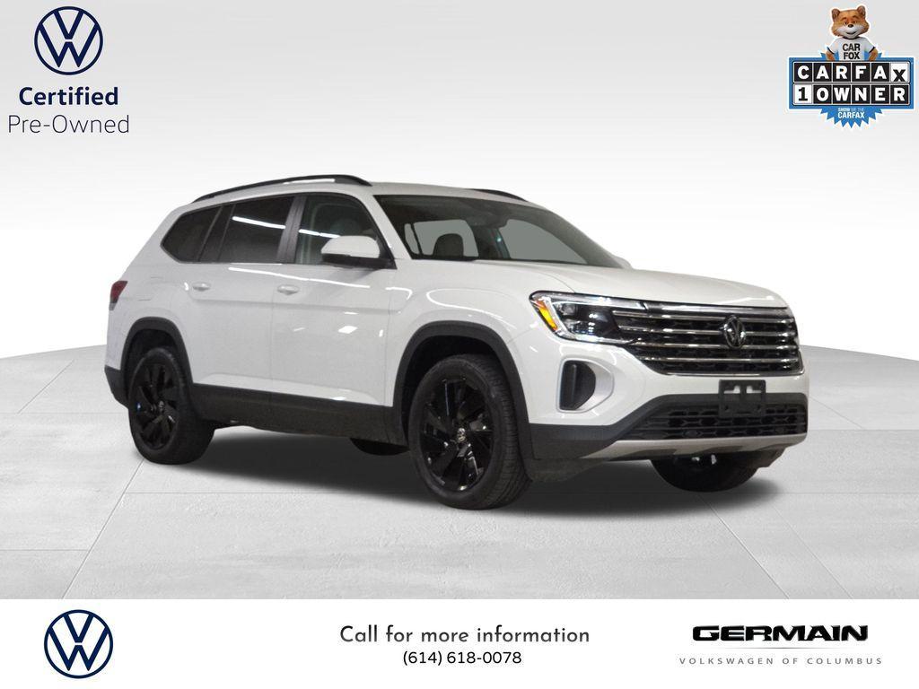 used 2024 Volkswagen Atlas car, priced at $34,624