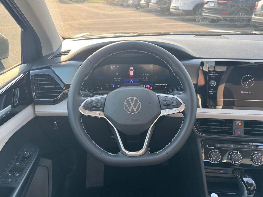 new 2025 Volkswagen Taos car, priced at $28,453