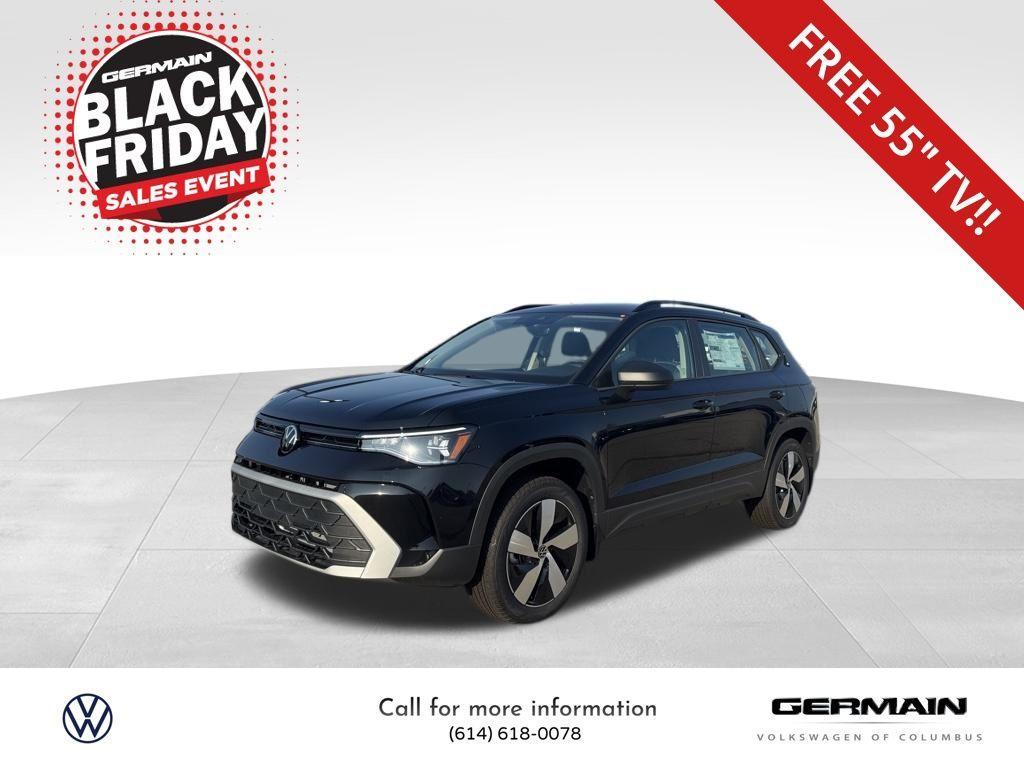 new 2025 Volkswagen Taos car, priced at $25,953