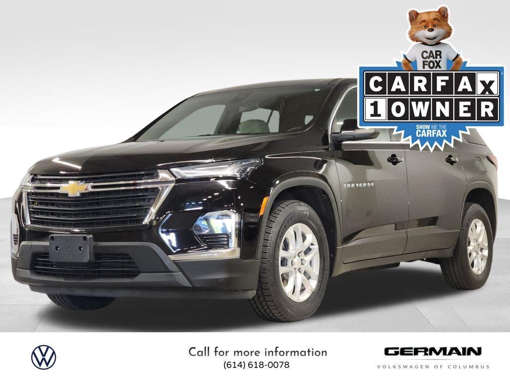 used 2022 Chevrolet Traverse car, priced at $24,620