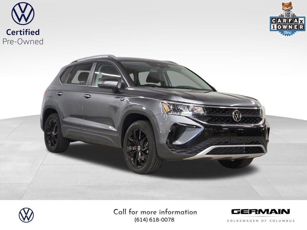 used 2022 Volkswagen Taos car, priced at $21,477