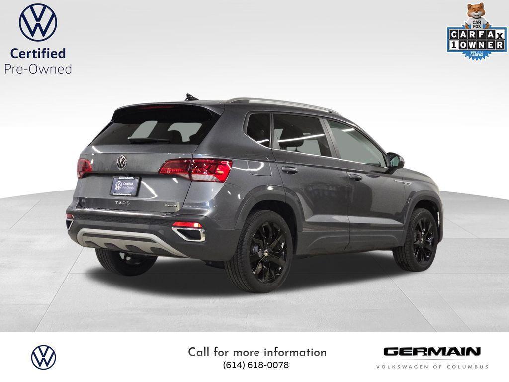 used 2022 Volkswagen Taos car, priced at $21,477
