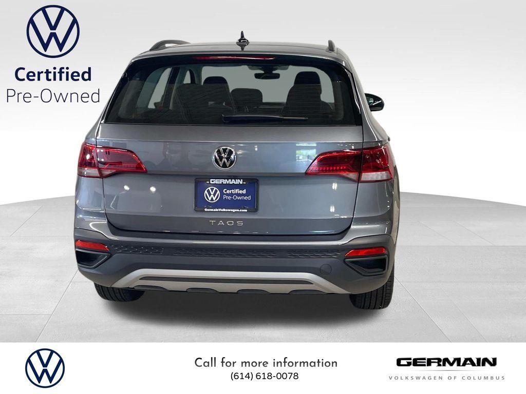 used 2024 Volkswagen Taos car, priced at $22,377