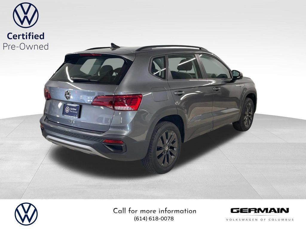 used 2024 Volkswagen Taos car, priced at $22,377