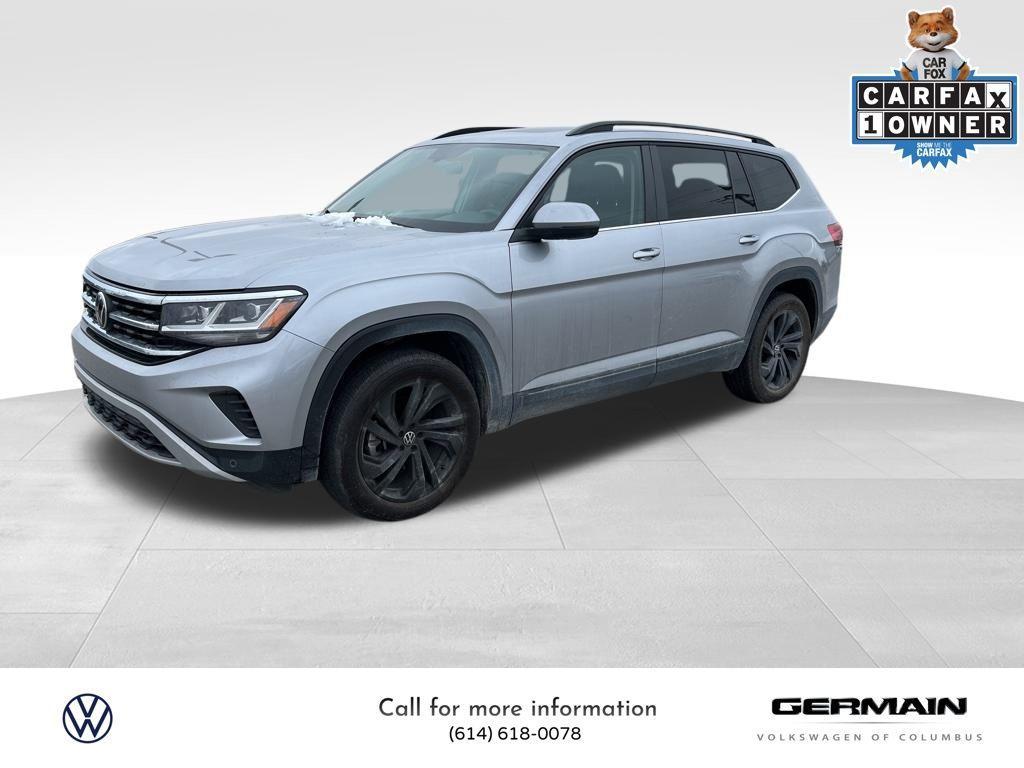 used 2022 Volkswagen Atlas car, priced at $25,380