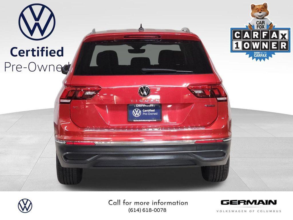 used 2022 Volkswagen Tiguan car, priced at $23,008