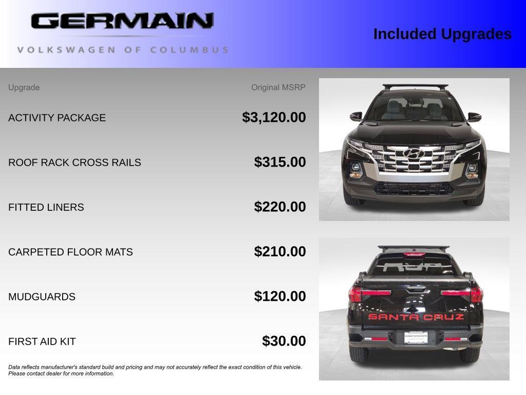 used 2023 Hyundai SANTA CRUZ car, priced at $25,757