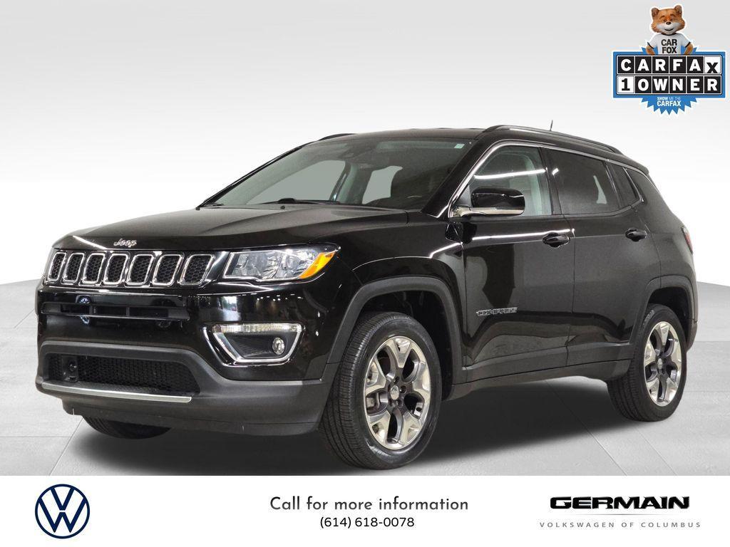 used 2021 Jeep Compass car, priced at $19,544