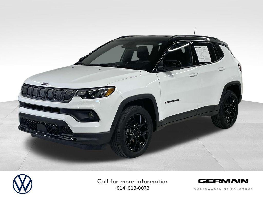 used 2022 Jeep Compass car, priced at $23,479