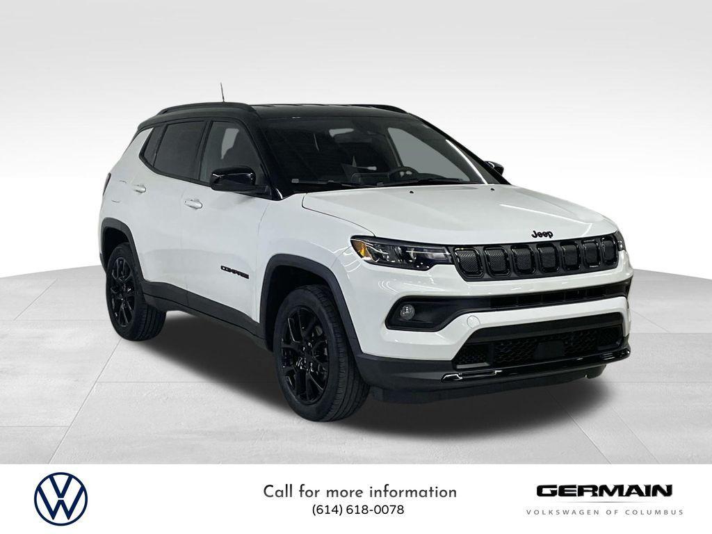 used 2022 Jeep Compass car, priced at $23,479