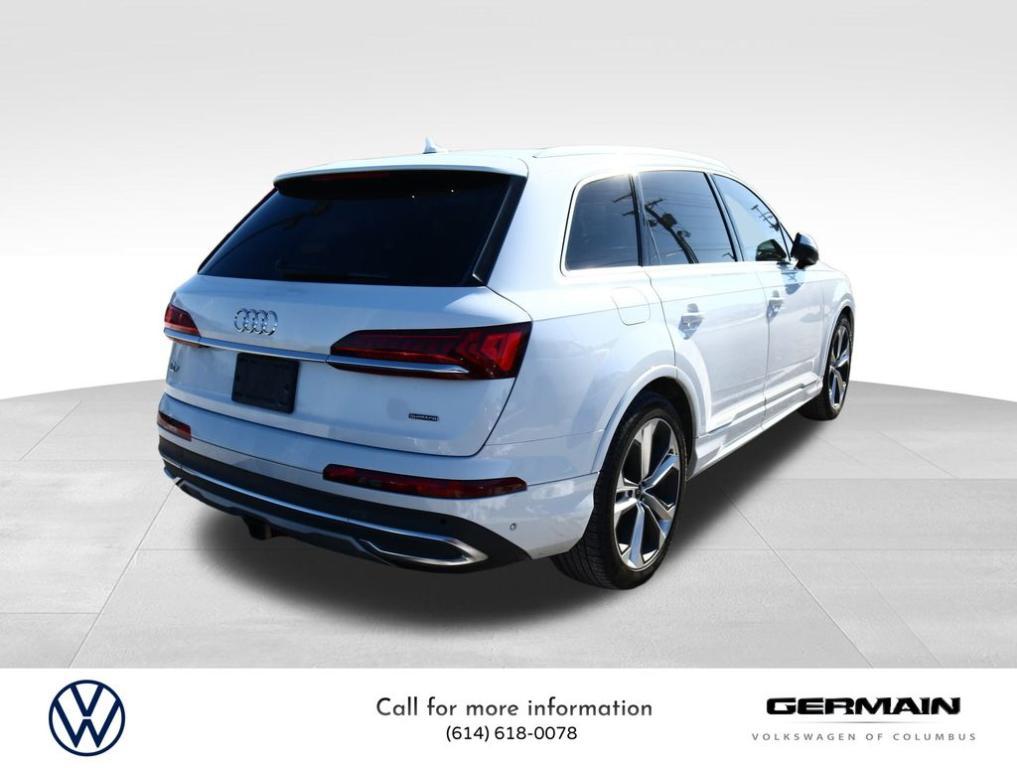 used 2021 Audi Q7 car, priced at $34,995