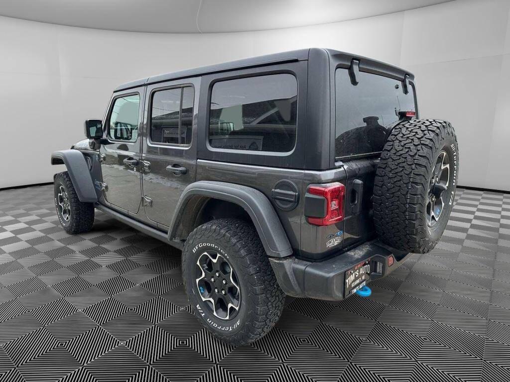 used 2022 Jeep Wrangler Unlimited 4xe car, priced at $37,488