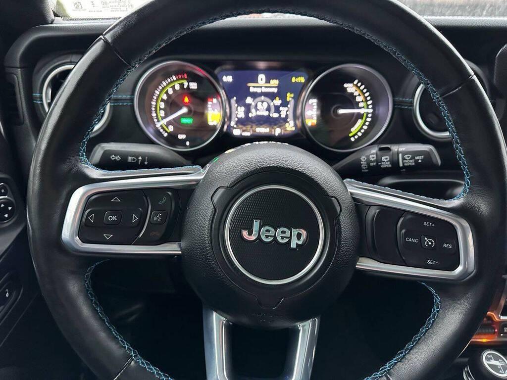 used 2022 Jeep Wrangler Unlimited 4xe car, priced at $37,488