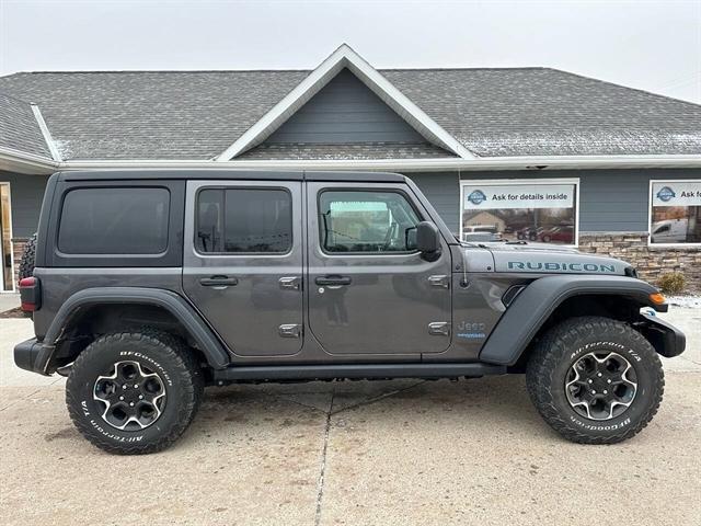 used 2022 Jeep Wrangler Unlimited 4xe car, priced at $39,988