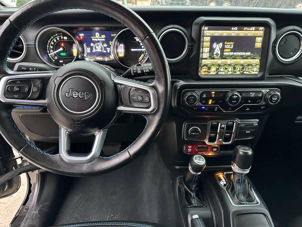 used 2022 Jeep Wrangler Unlimited 4xe car, priced at $37,488