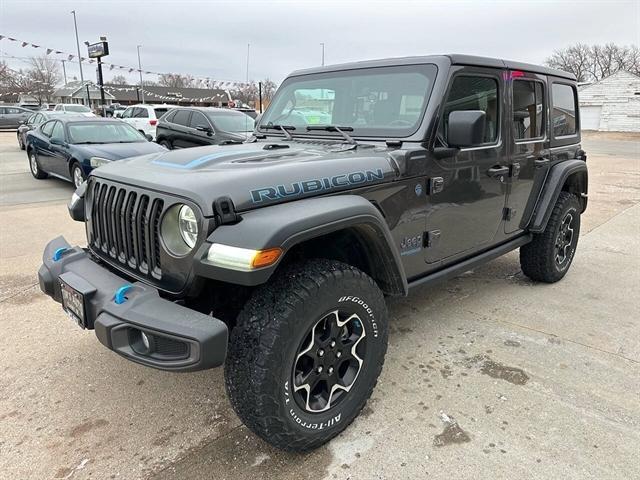 used 2022 Jeep Wrangler Unlimited 4xe car, priced at $39,988