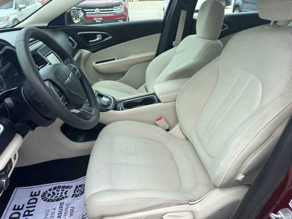 used 2015 Chrysler 200 car, priced at $12,988