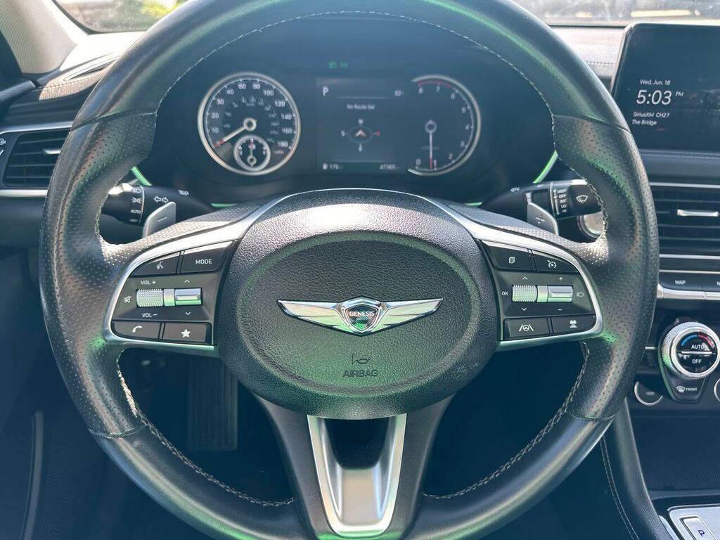 used 2023 Genesis G70 car, priced at $28,988