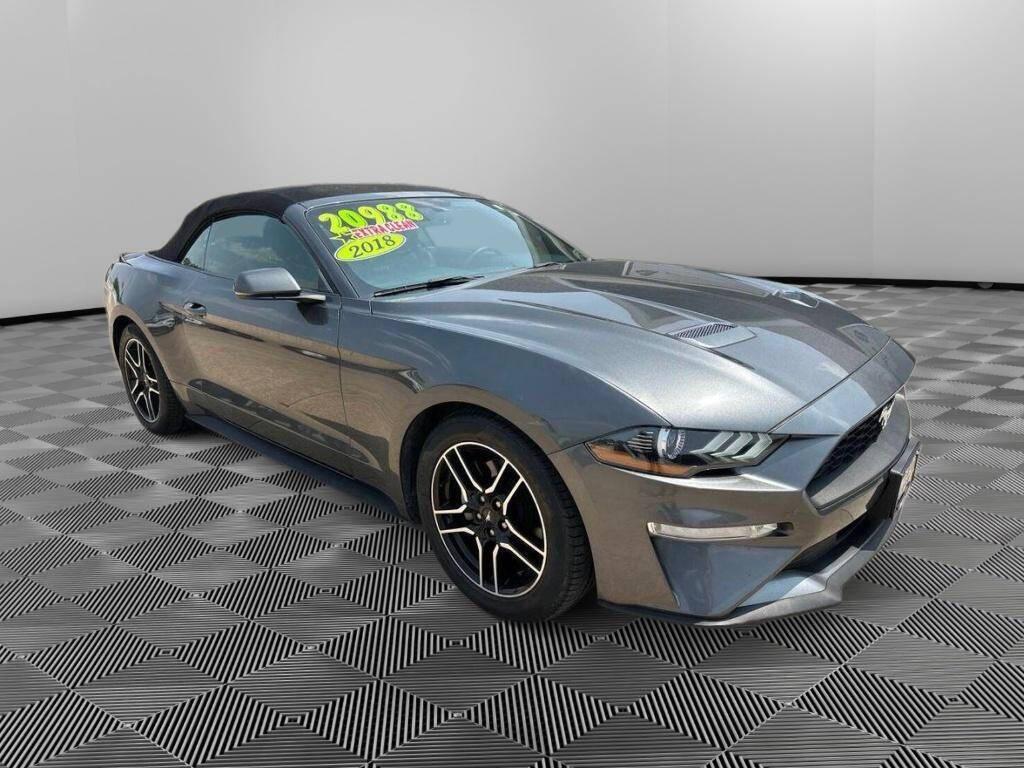 used 2018 Ford Mustang car, priced at $20,988