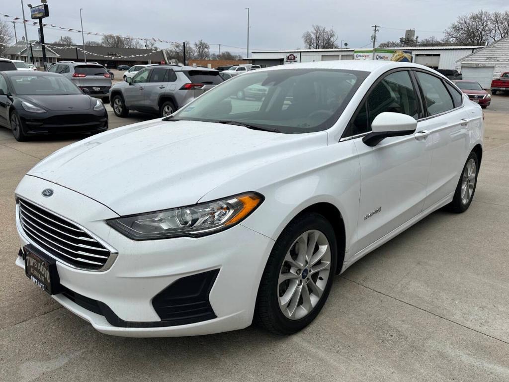 used 2019 Ford Fusion Hybrid car, priced at $14,988