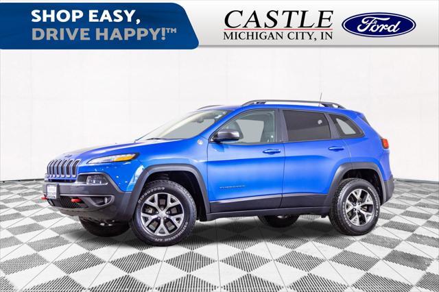 used 2018 Jeep Cherokee car, priced at $21,977