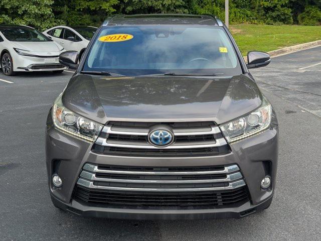 used 2018 Toyota Highlander Hybrid car, priced at $25,497
