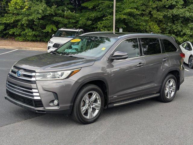 used 2018 Toyota Highlander Hybrid car, priced at $25,497
