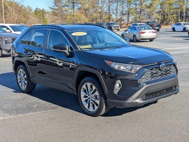 used 2021 Toyota RAV4 car, priced at $29,717