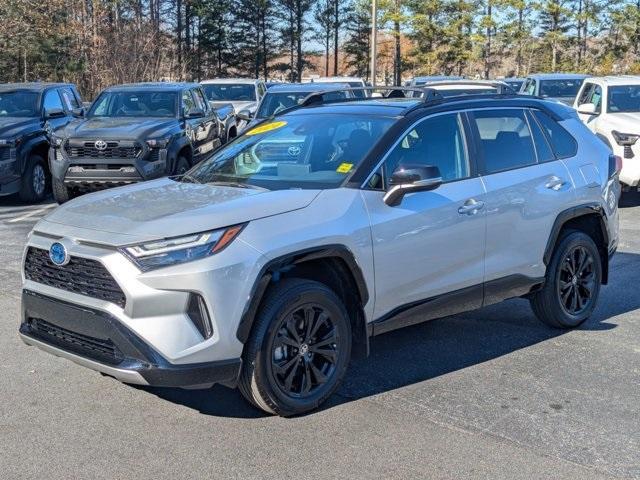 used 2024 Toyota RAV4 Hybrid car, priced at $42,127