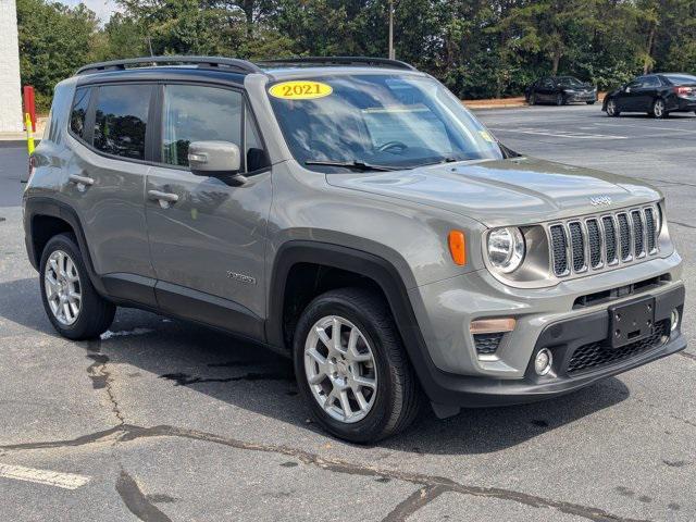 used 2021 Jeep Renegade car, priced at $21,477