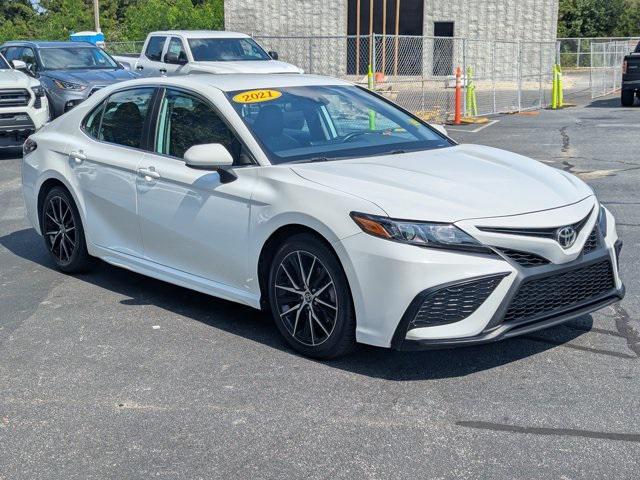used 2021 Toyota Camry car, priced at $20,457