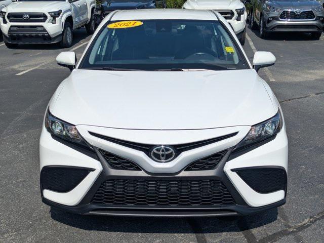 used 2021 Toyota Camry car, priced at $20,457