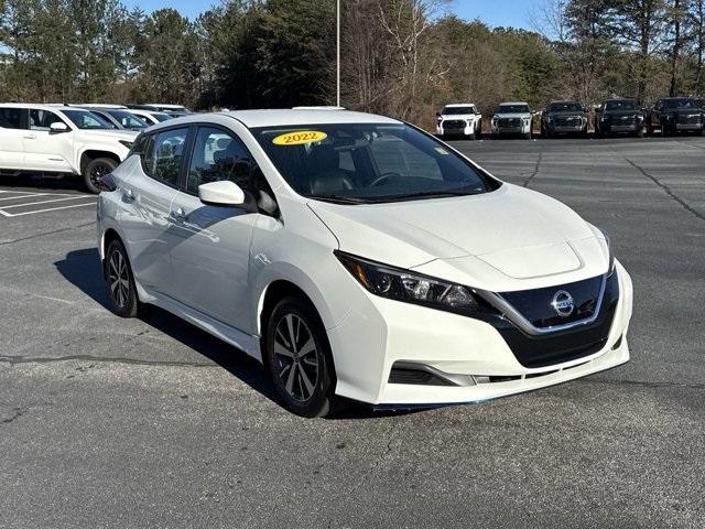 used 2022 Nissan Leaf car, priced at $17,947