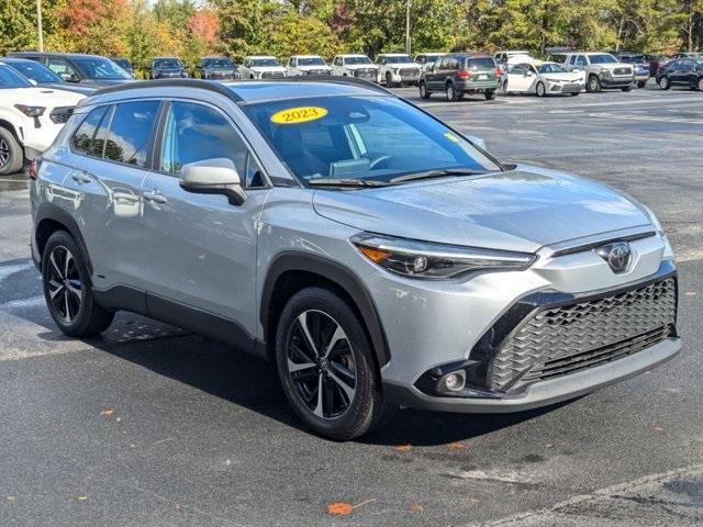 used 2023 Toyota Corolla Cross Hybrid car, priced at $34,957