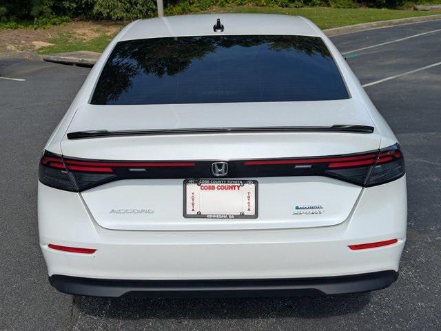 used 2023 Honda Accord Hybrid car, priced at $27,577