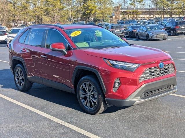 used 2023 Toyota RAV4 Hybrid car, priced at $42,977